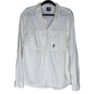 OE Outside Edge Outerwear Jacket Women Size Medium Active Gorpcore Button Front